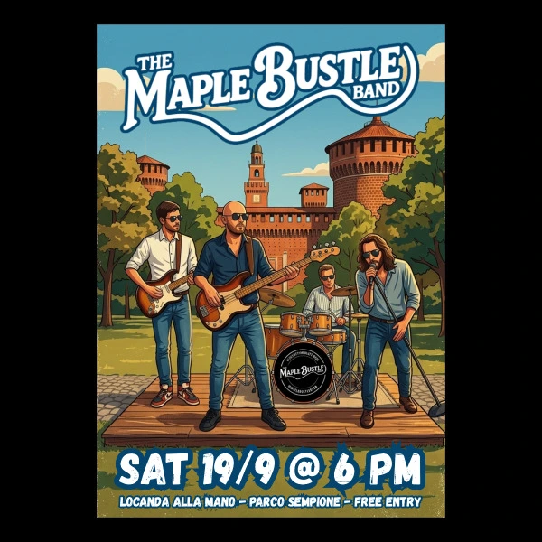 Maple Bustle Band live @ Locanda Alla Mano